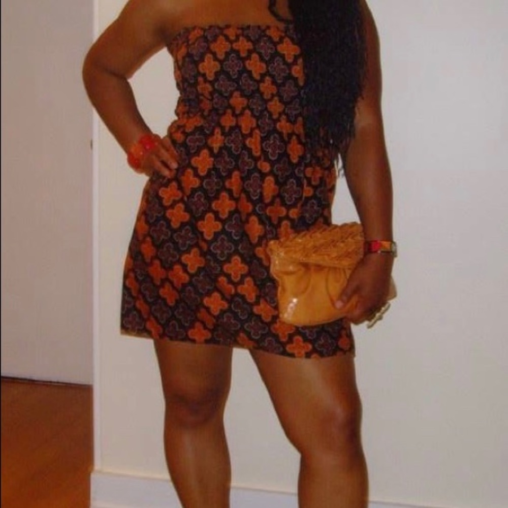 Strapless dress